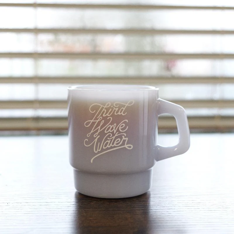 Blue Jade Glass TWW Script Mug - Image 3