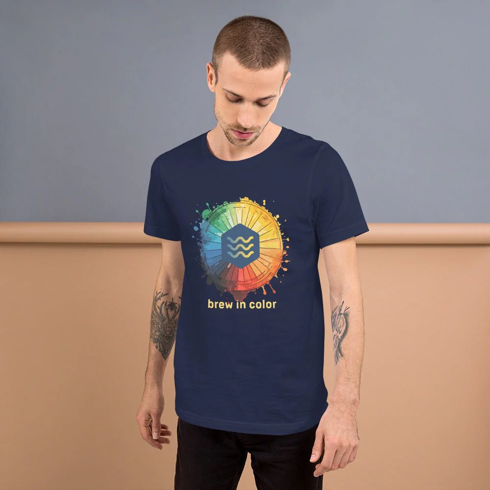 brew in color T-shirt - Image 2