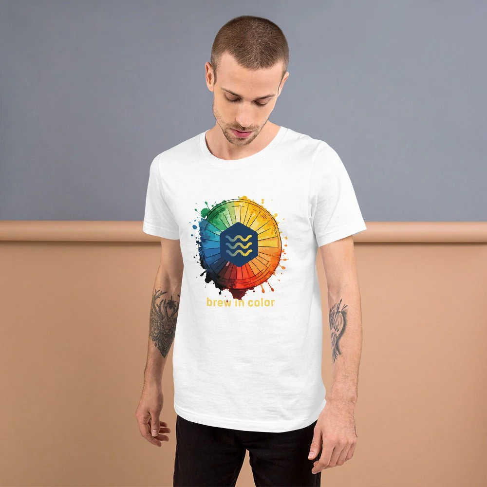 brew in color T-shirt - Image 4