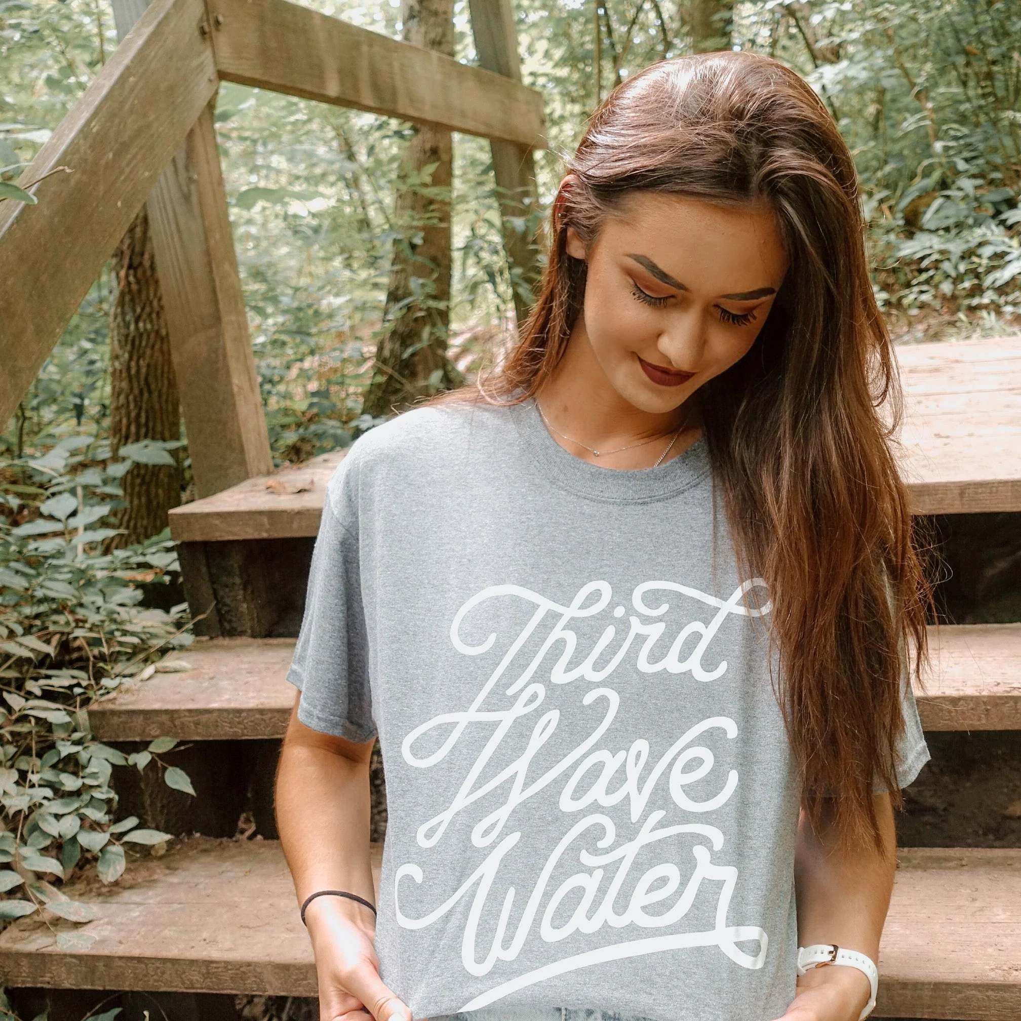 Third Wave Water Script T-Shirt - Image 2